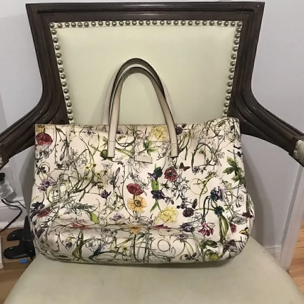 Gucci flora large tote